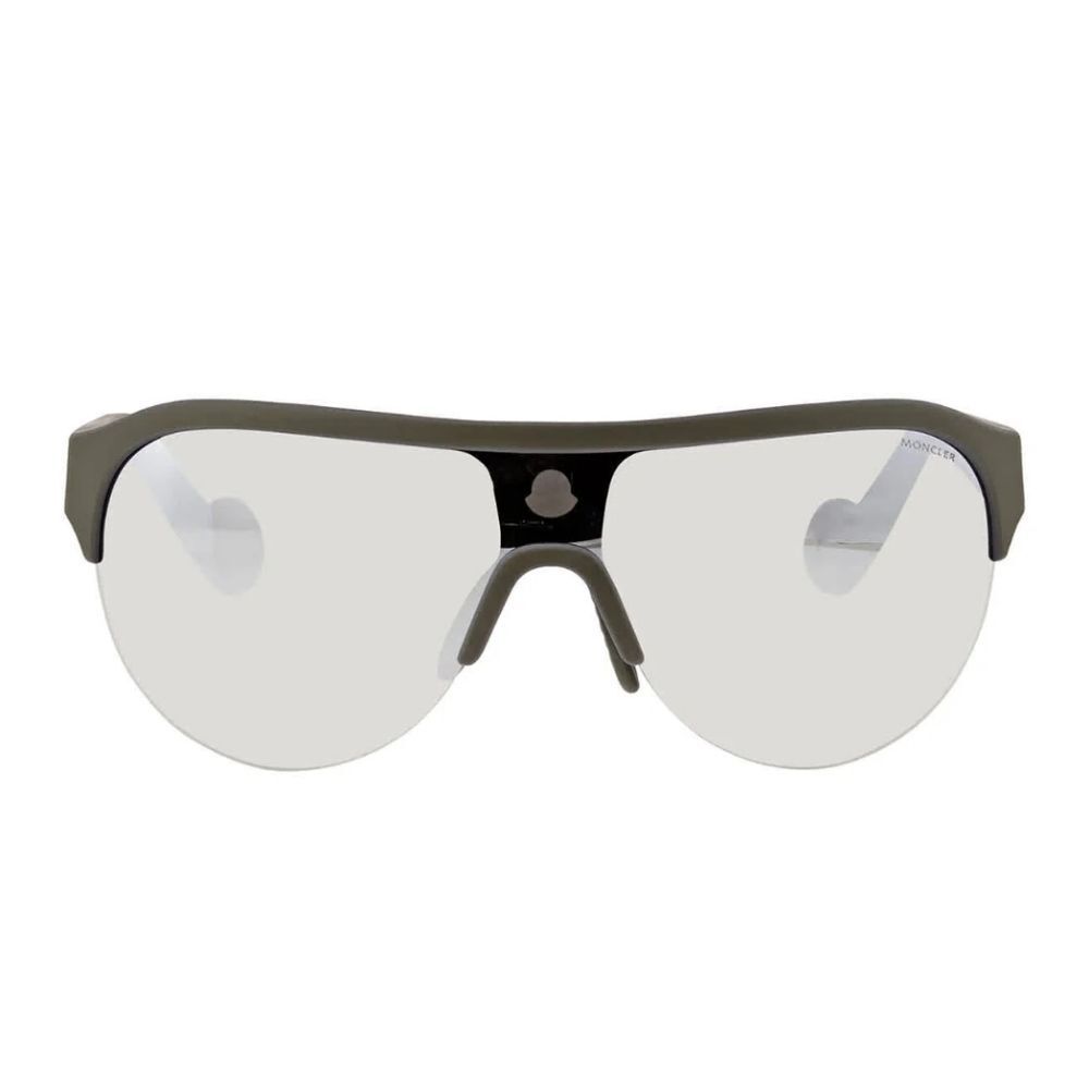Moncler Luxe Shield Sunglasses M11049- Matte Green